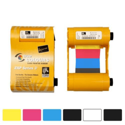 CINTA RIBBON ZEBRA PARA ZXP3 COLOR Tienda ServicioR24